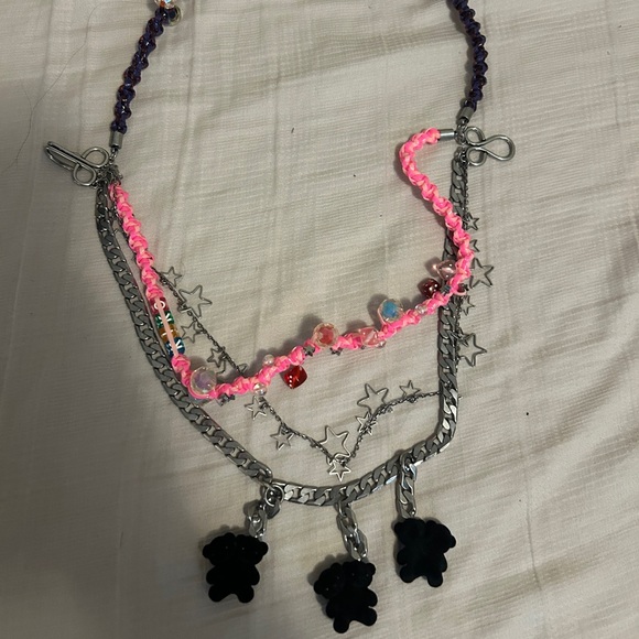 NWT - Heaven by marc jacobs × Kiko Kostadinov NECKLACE BEARS RARE - Picture 2 of 2
